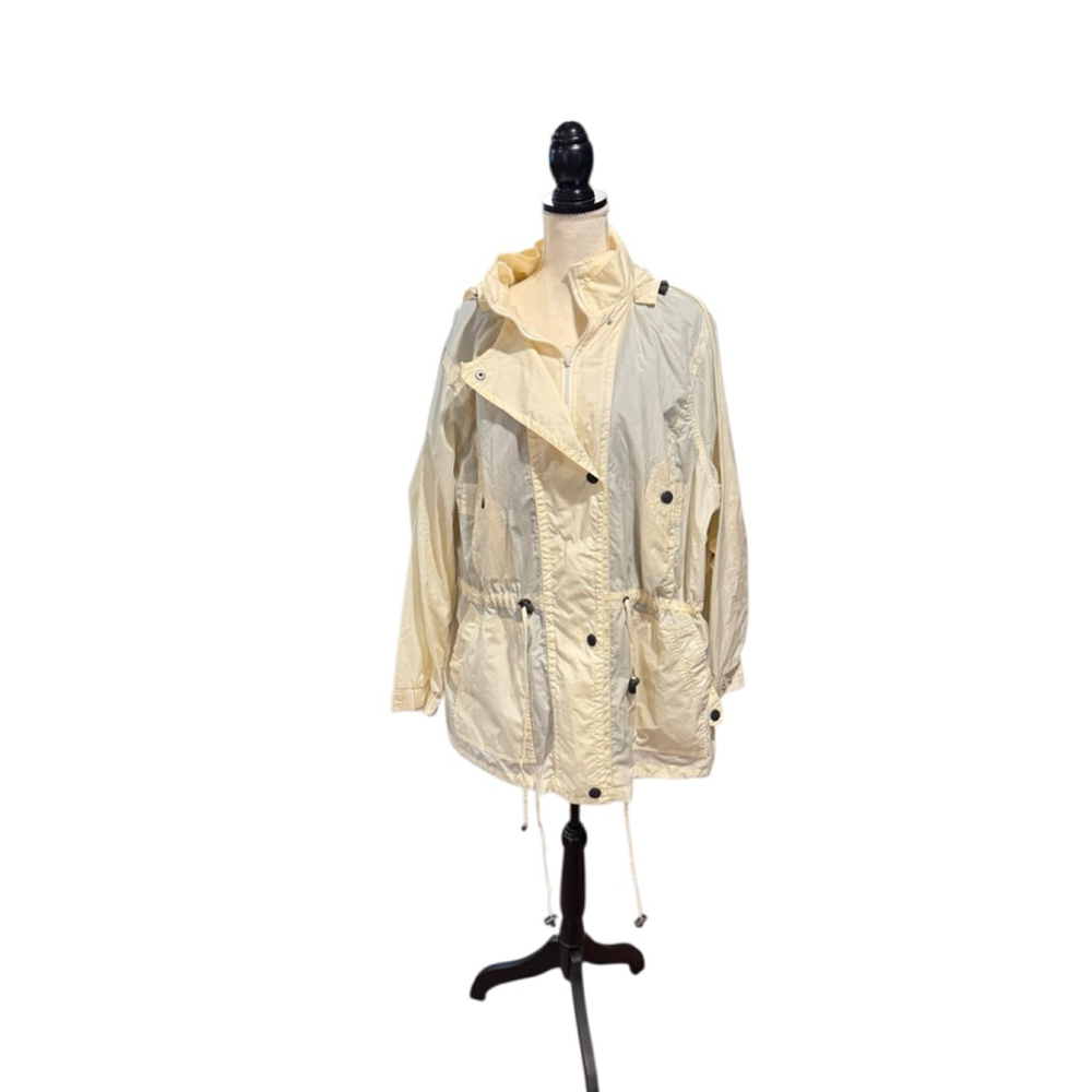Women's Weather Solutions Jacket Beige/Gray Size 1X